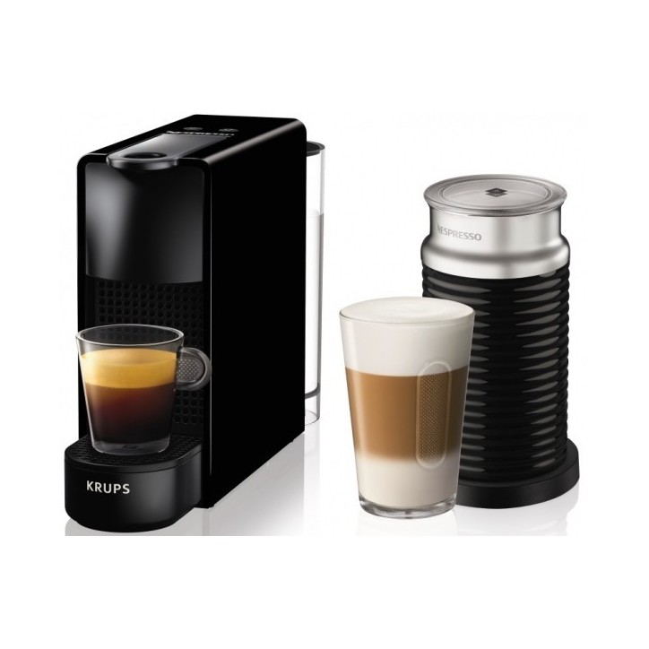 Καφετιέρα Nespresso Krups Essenza Mini Aeroccino XN1118S Μαύρο