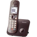 Ασύρματο Τηλέφωνο Panasonic KX-TG6851GRA Brown
