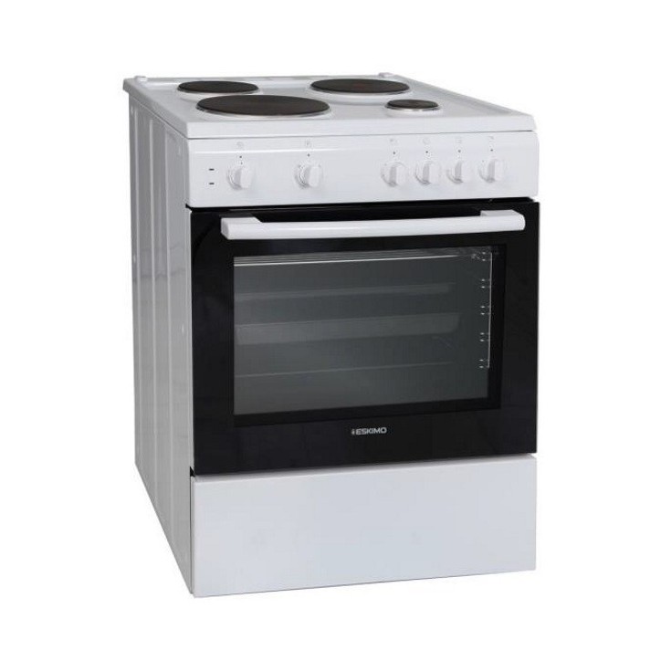Κουζίνα Eskimo ES 4070 W Λευκό A Κουζίνα Eskimo ES 4070 W Λευκό A