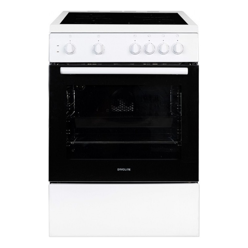 Κουζίνα Κεραμική Davoline DAC 600 WH Λευκό Α