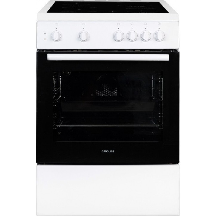 Κουζίνα Κεραμική Davoline DAC 600 WH Λευκό Α