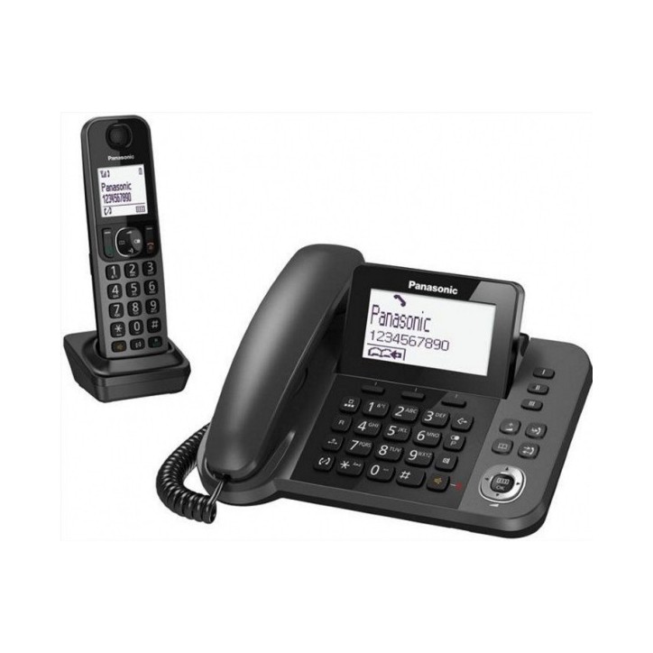 Ασύρματο Τηλέφωνο Panasonic KX-TGF310EXM DUO Black Ασύρματο Τηλέφωνο Panasonic KX-TGF310EXM DUO Black