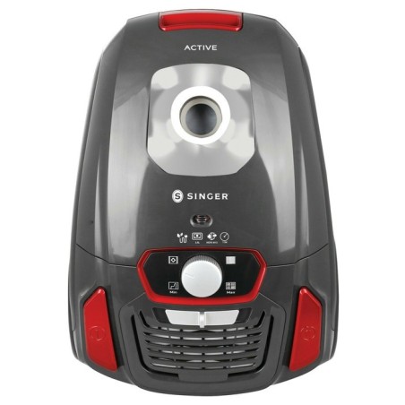 Σκούπα Ηλεκτρική Singer VC-206030 Μαύρο/Κόκκινο