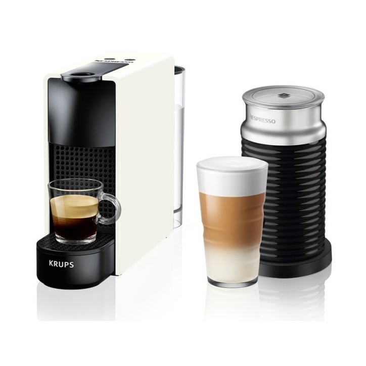 Καφετιέρα Nespresso Krups Essenza Mini Aeroccino XN1111V Λευκό Καφετιέρα Nespresso Krups Essenza Mini Aeroccino XN1111V Λευκό