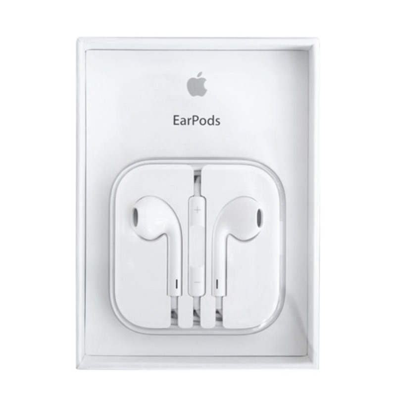 Hands Free Stereo Apple MD827ZM/B με Μικρόφωνο και Πλήκτρο Απάντησης 3.5mm Λευκό