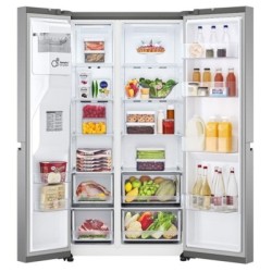Ψυγείο Ντουλάπα LG GSLV70PZTE Platinum Silver E