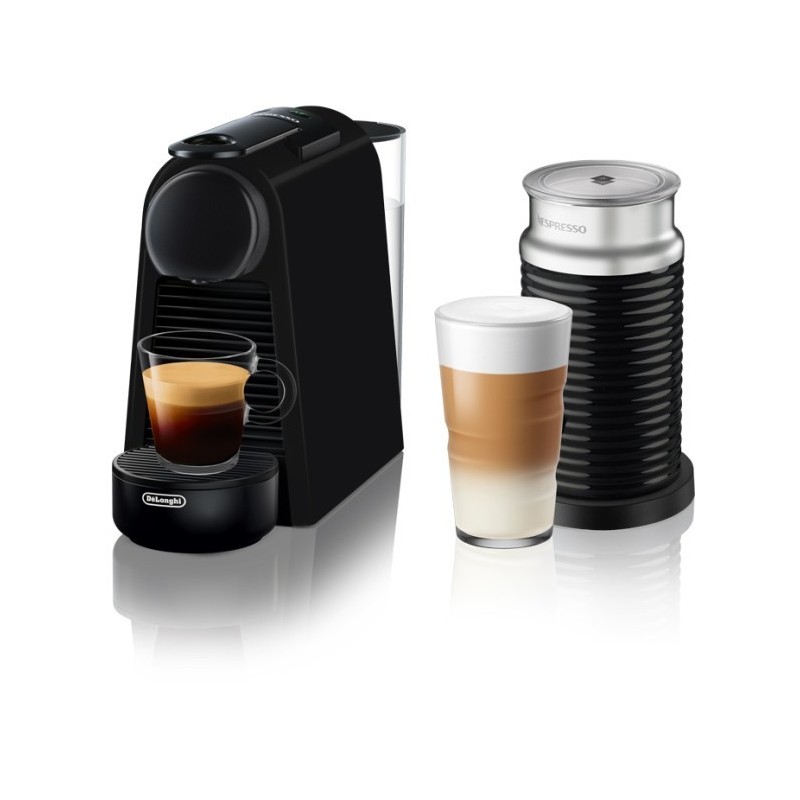 Καφετιέρα Nespresso Delonghi Essenza Mini Aeroccino EN85.BAE Μαύρο