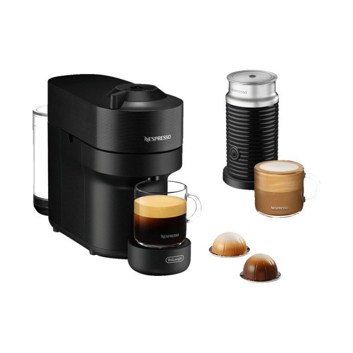 Καφετιέρα Nespresso Delonghi Vertuo Pop Aeroccino ENV90.BAE Μαύρο