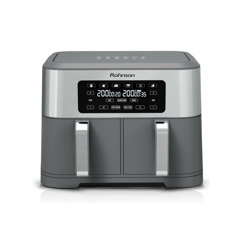 Φριτέζα Rohnson Air Fryer Dual Basket R-2844