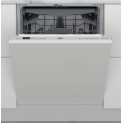 Πλυντήριο Πιάτων Whirlpool WIC 3C33 PFE Ασημί 60 cm D