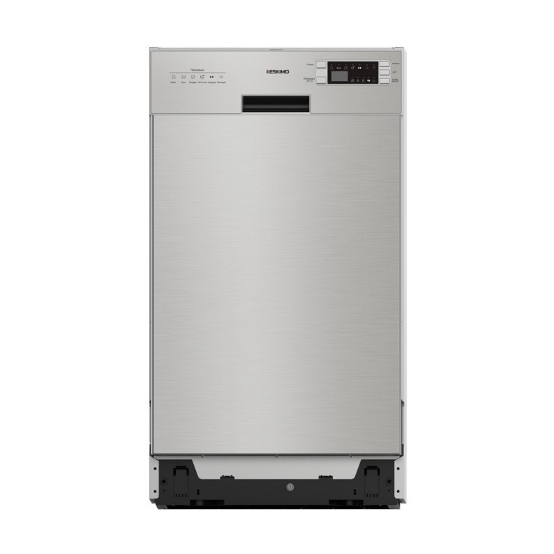 Πλυντήριο Πιάτων Eskimo ES DW11BS450 Inox 45 cm E