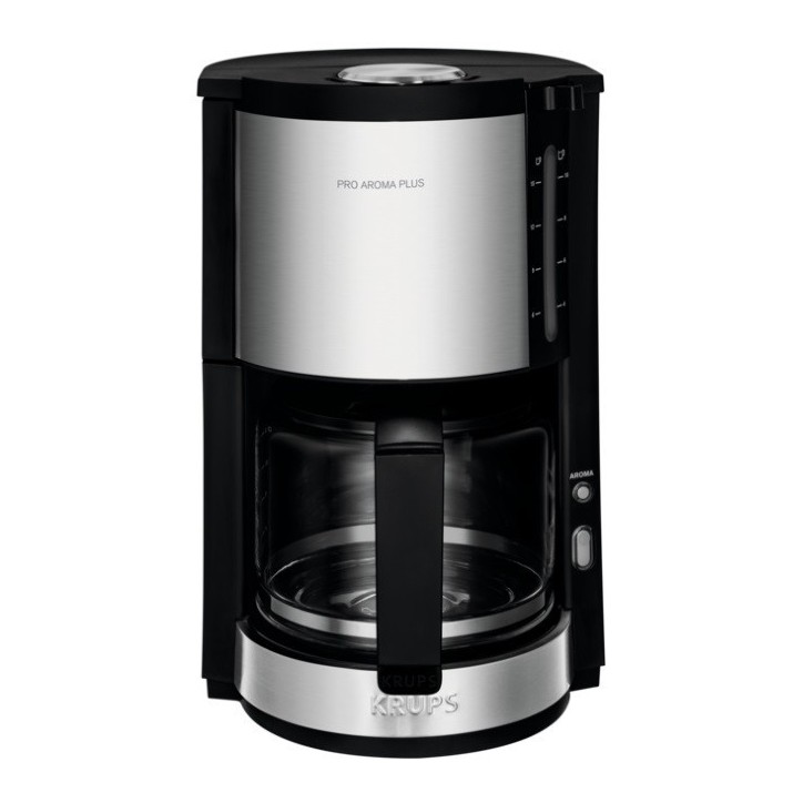 Καφετιέρα Krups KM3210 Pro Aroma Plus Μαύρο/Ασημί