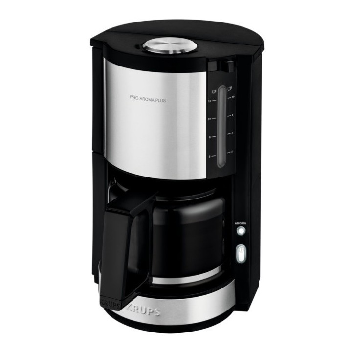 Καφετιέρα Krups KM3210 Pro Aroma Plus Μαύρο/Ασημί