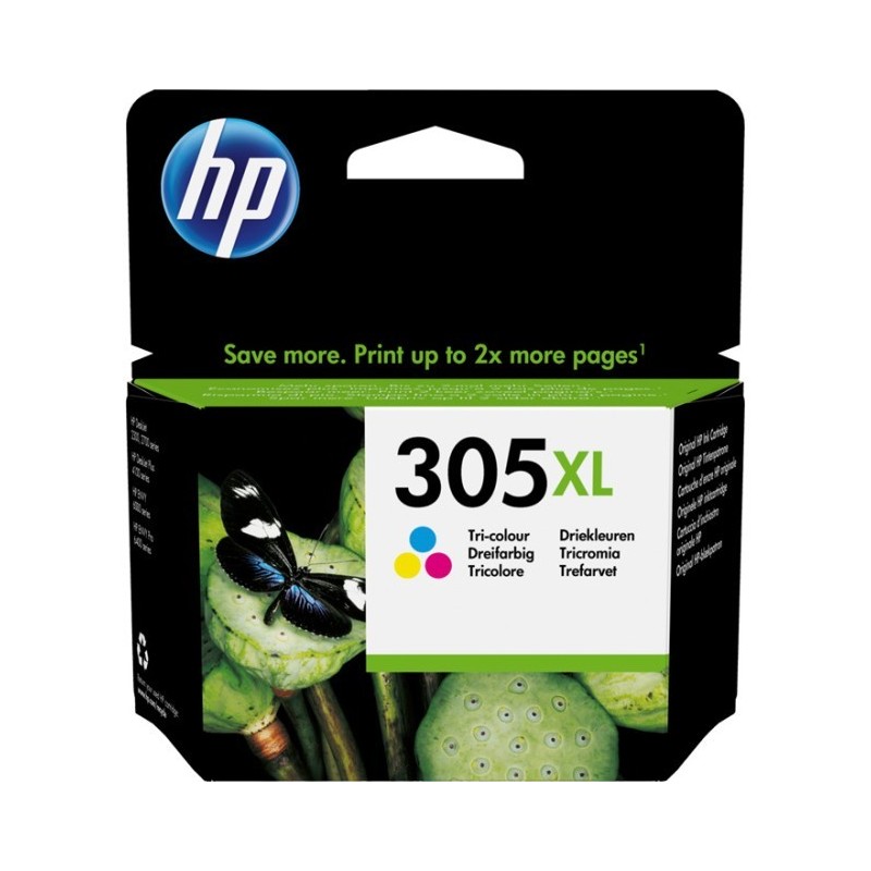 Μελάνι HP 305XL Tri-Color 3YM63AE