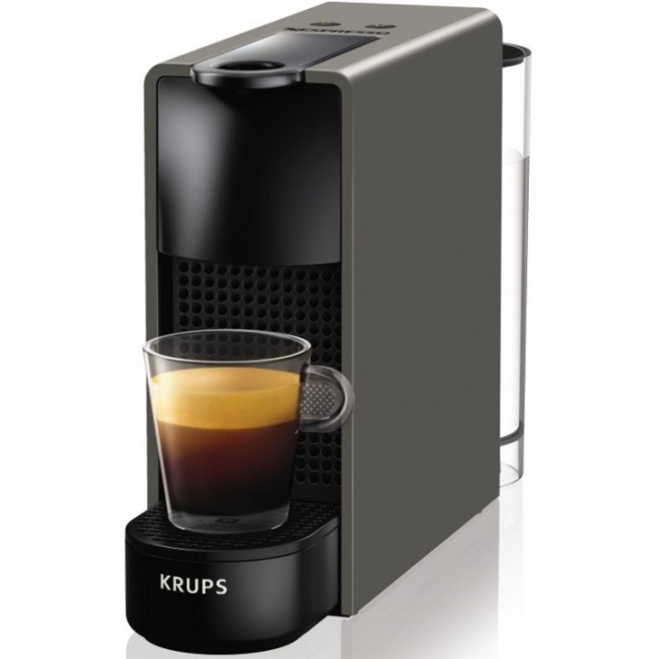 Καφετιέρα Nespresso Krups Essenza Mini XN111BS Γκρι Καφετιέρα Nespresso Krups Essenza Mini XN111BS Γκρι