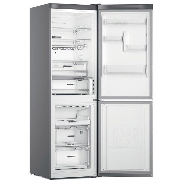 Ψυγειοκαταψύκτης Whirlpool W7X 92O OX H Optic Inox E Ψυγειοκαταψύκτης Whirlpool W7X 92O OX H Optic Inox E