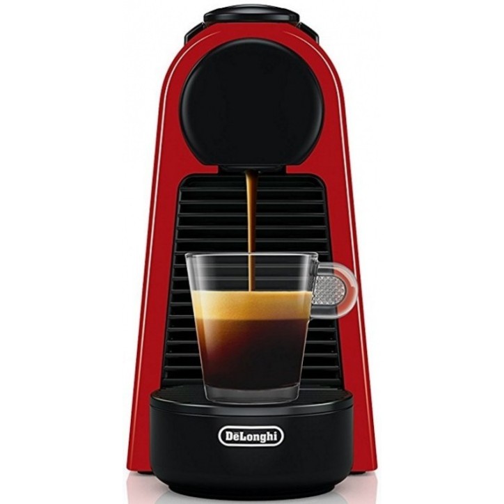 Καφετιέρα Nespresso Delonghi Essenza Mini Aeroccino EN85.RAE Κόκκινο