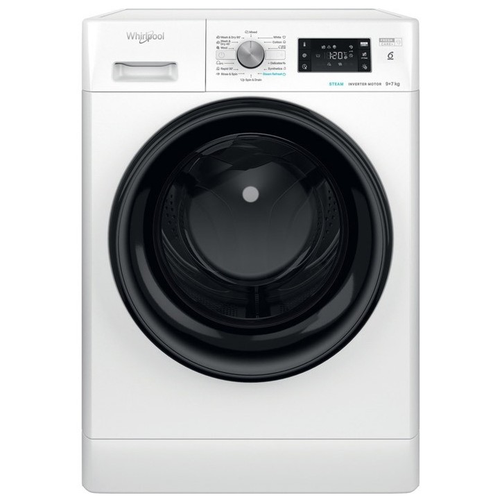 Πλυντήριο - Στεγνωτήριο Ρούχων Whirlpool FFWDB 976258 BV EE 9 kg/7 kg E/B