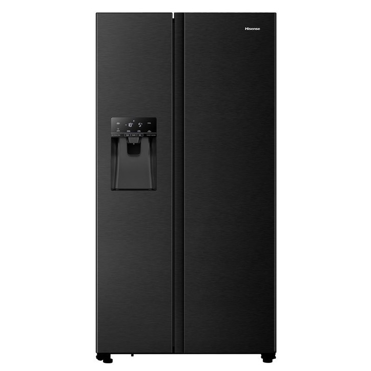 Ψυγείο Hisense RS694N4TFE Black Inox E