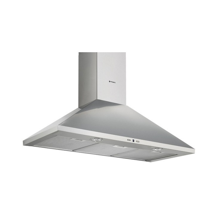Απορροφητήρας Τζάκι Pyramis Plus Inox 90 cm