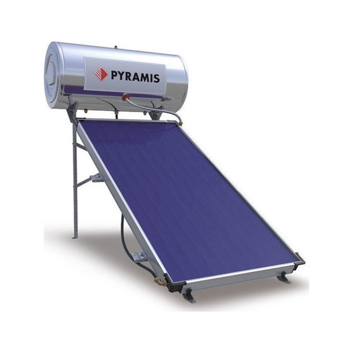 Ηλιακός Θερμοσίφωνας Pyramis 160lt Επιλεκτικού Συλλέκτη 2 m2 Διπλής Ενέργειας Ηλιακός Θερμοσίφωνας Pyramis 160lt Επιλεκτικού Συλλέκτη 2 m2 Διπλής Ενέργειας