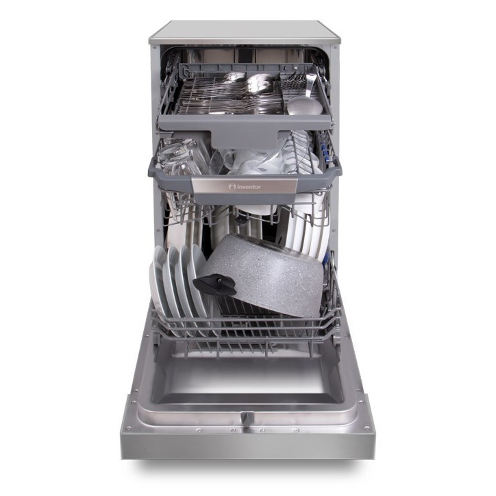 Πλυντήριο Πιάτων Inventor CLP-45108I Inox 45 cm C