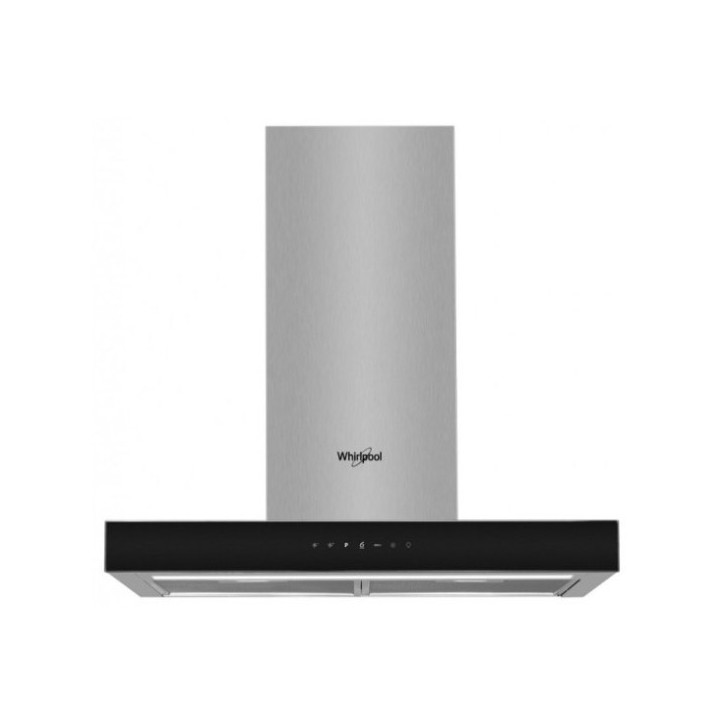 Απορροφητήρας Τζάκι Whirlpool WHBS 62F LT K/1 Μαύρο 60 cm A