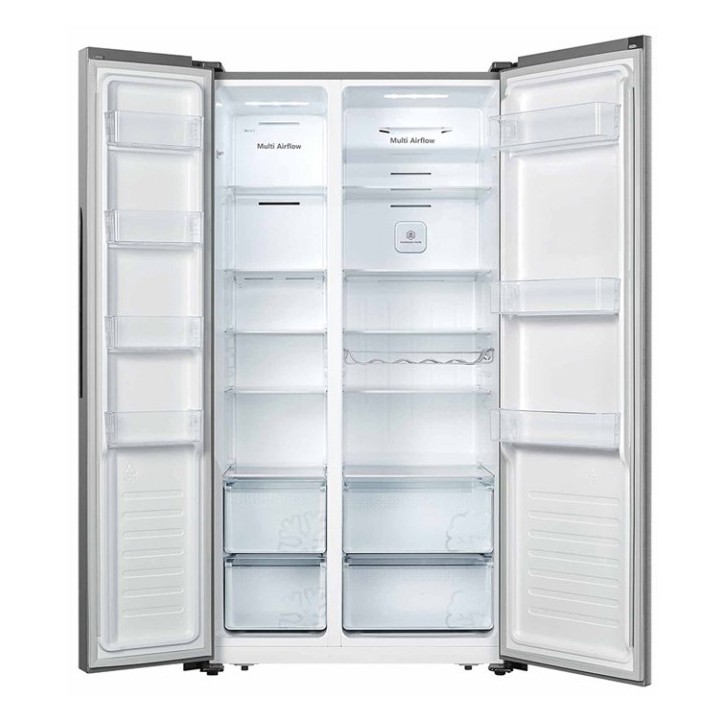 Ψυγείο Ντουλάπα Hisense RS677N4BIE Inox E Ψυγείο Ντουλάπα Hisense RS677N4BIE Inox E