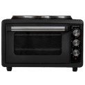 Φουρνάκι Ηλεκτρικό Davoline Fornetto 3803 EM/BL Μαύρο