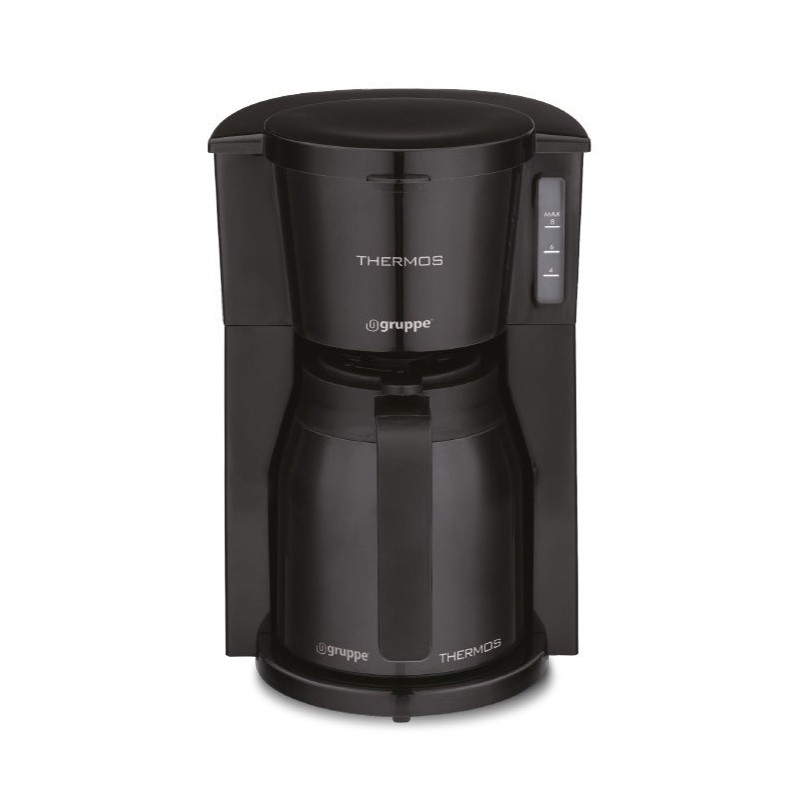 Καφετιέρα Φίλτρου Gruppe Thermos CM1180AB-GS Μαύρο