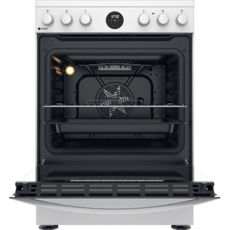 Κουζίνα Κεραμική Indesit IS67V8CHW/E Λευκό A