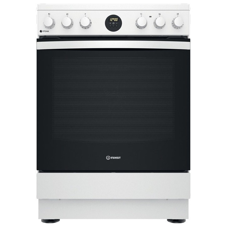 Κουζίνα Κεραμική Indesit IS67V8CHW/E Λευκό A Κουζίνα Κεραμική Indesit IS67V8CHW/E Λευκό A