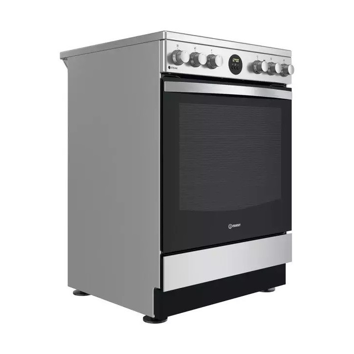 Κουζίνα Κεραμική Indesit IS67V8CHX/E Inox A Κουζίνα Κεραμική Indesit IS67V8CHX/E Inox A