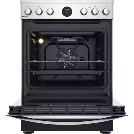 Κουζίνα Κεραμική Indesit IS67V8CHX/E Inox A