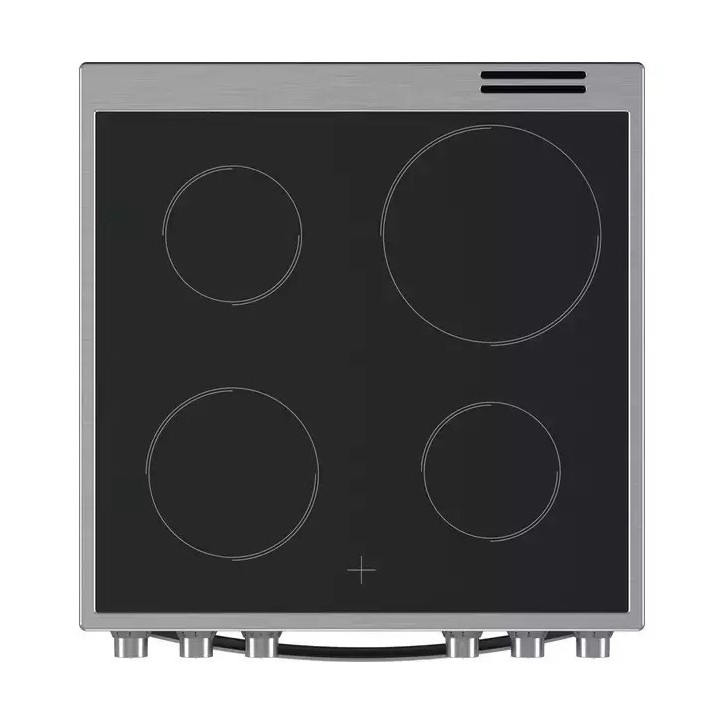 Κουζίνα Κεραμική Indesit IS67V8CHX/E Inox A Κουζίνα Κεραμική Indesit IS67V8CHX/E Inox A