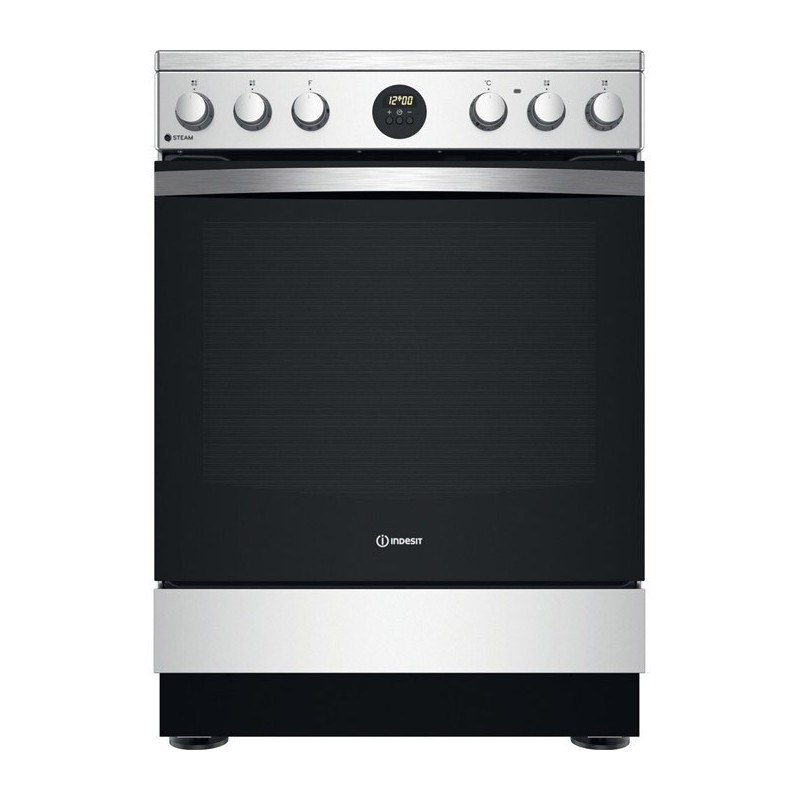 Κουζίνα Κεραμική Indesit IS67V8CHX/E Inox A
