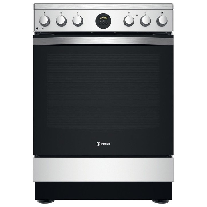 Κουζίνα Κεραμική Indesit IS67V8CHX/E Inox A Κουζίνα Κεραμική Indesit IS67V8CHX/E Inox A