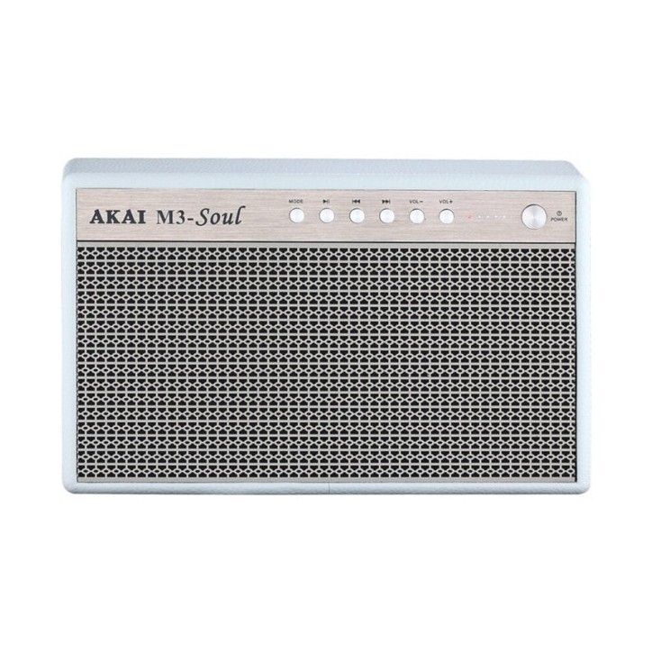 Φορητό Ηχείο Akai Retro M3-Soul Λευκό