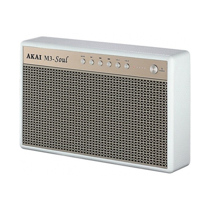Φορητό Ηχείο Akai Retro M3-Soul Λευκό