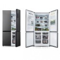 Ψυγείο Davoline D4SS 608D IX Inox D