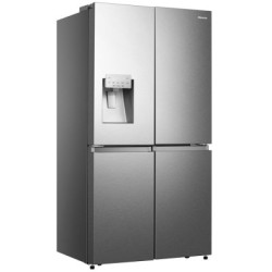 Ψυγείο Ντουλάπα Hisense RQ760N4SASE Premium Inox E