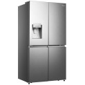 Ψυγείο Ντουλάπα Hisense RQ760N4SASE Premium Inox E