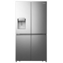 Ψυγείο Ντουλάπα Hisense RQ760N4SASE Premium Inox E