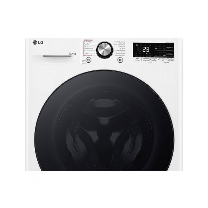 Πλυντήριο - Στεγνωτήριο Ρούχων LG D4R7010TSWB 10 kg/6 kg Α/D