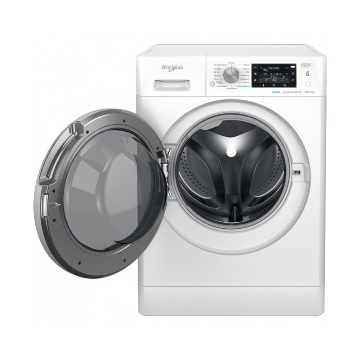 Πλυντήριο - Στεγνωτήριο Ρούχων Whirlpool FFWDD 1076258 SV EE 10 kg E Πλυντήριο - Στεγνωτήριο Ρούχων Whirlpool FFWDD 1076258 SV EE 10 kg E