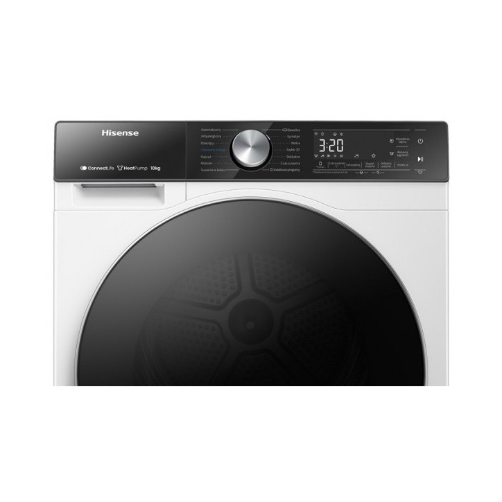 Στεγνωτήριο Ρούχων Hisense DH5S102BW 10 kg A+++