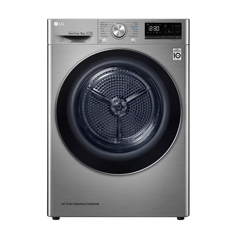 Στεγνωτήριο Ρούχων LG RC80V9EV2W 8 kg A+++ (-10%)