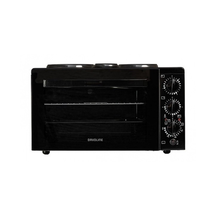 Φουρνάκι Ηλεκτρικό Davoline Star 4508 BL Μαύρο