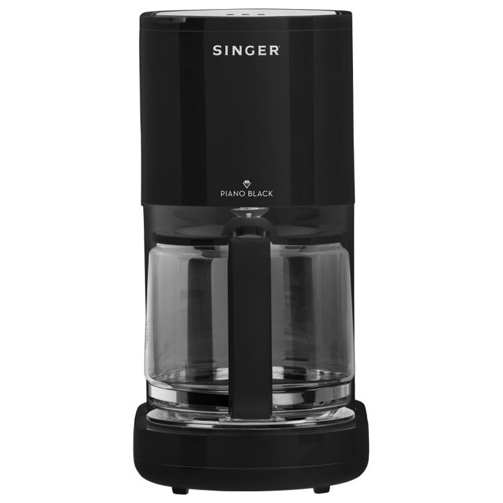 Καφετιέρα Φίλτρου Singer Piano Black CM-1000 PBL