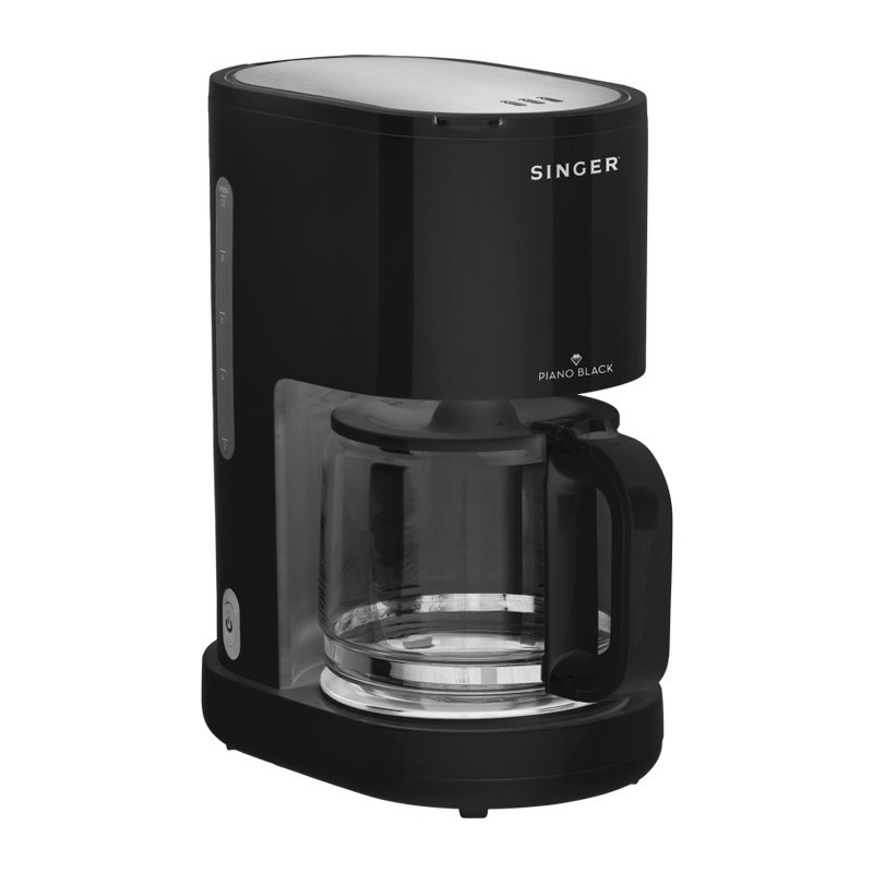 Καφετιέρα Φίλτρου Singer Piano Black CM-1000 PBL
